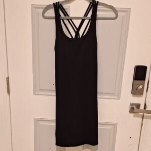 Mono B Black Backless Dress